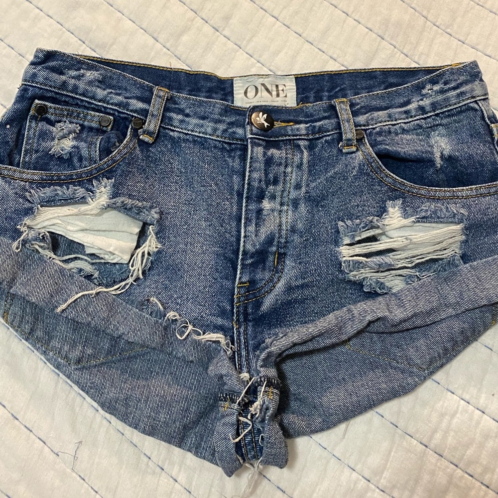 One Teaspoon Bandits Shorts Size 28